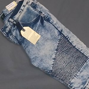 Denim jean shorts